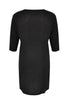 Dress beaded LINEN - black  - #2