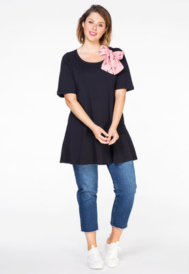 Tunic flare scarf flamingo - blue - #2