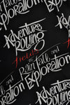 Kimono SCRIPT - black - #5