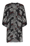 Kimono SCRIPT - black - #4