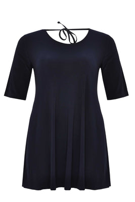 Tunic wide bot v back DOLCE - blue - #4