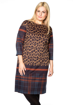 Dress Leopard Check - multi - #1