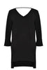 Tunic double v-neck DOLCE - black  - #4