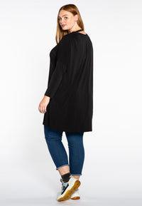 Tunic puckered shoulders DOLCE - black - #3