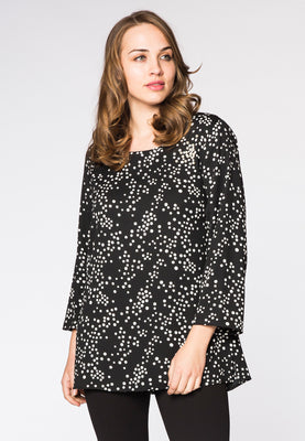 Tunic pearls CONFETTI - black  - #1