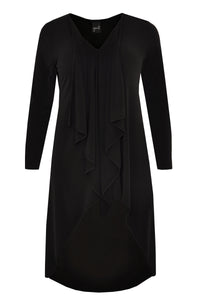 Tunic pointy layer DOLCE - black - #4