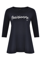 Tunic flare Parisienne - blue - #4