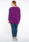 Shirt flare long sl DOLCE - purple - #3