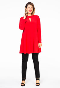 Tunic wide bottom turtle DOLCE - red - #2