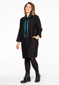 Shirt string neck - black - #2