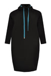 Shirt string neck - black - #4