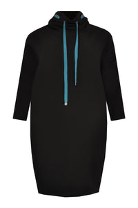 Shirt string neck - black - #4