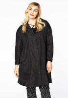 Coat hooded - black  - #1