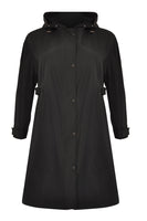 Coat hooded - black  - #4