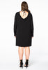 Dress deep back neck - black  - #3