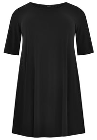 Tunic wide bottom bows DOLCE - black - #4