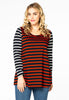 Tunic flare mix breton - blue