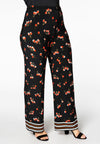 Trousers long CHERRY - black