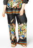 Trousers STRIPED FLOWER - multi - #2