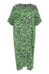 Dress straight AFRICA - green 