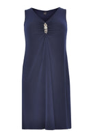 Dress sleeveless stones DOLCE - blue - #4