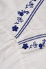 Blouse embroidered LINEN - white  - #5