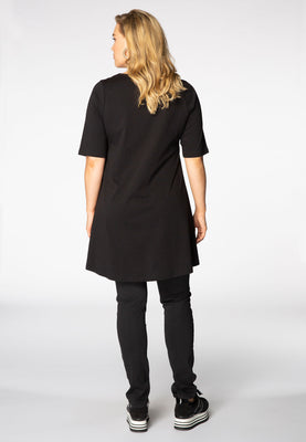 Tunic wide bottom Princess - black  - #3