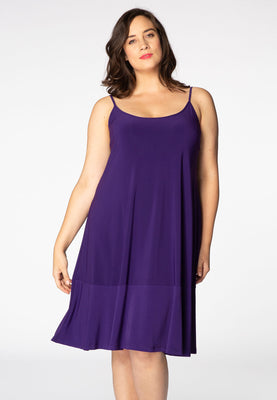 Dress spaghetti straps DOLCE - purple  - #1