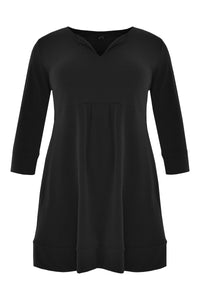 Tunic waist pleat DOLCE - black - #4