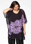 Kaftan BLOSSOM - black 