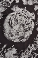 Tunic tiger wide bottom - black  - #5