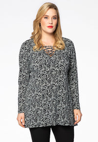 Tunic KEYS flare - black - #1