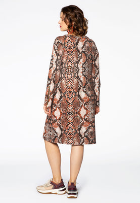 Dress SNAKE jersey - orange  - #3