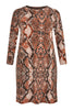 Dress SNAKE jersey - orange - #4