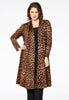 Cardigan LEOPARD - brown