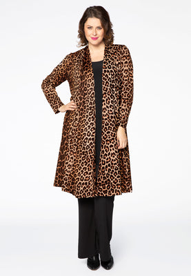 Cardigan LEOPARD - brown - #2