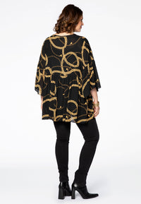 Tunic PARIS frill sleeve - black - #3