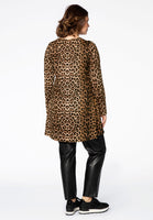 Tunic LEOPARD wide bottom - brown - #3