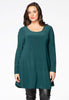 Tunic wide bottom DOLCE - green 