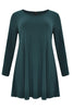 Tunic wide bottom DOLCE - green - #4