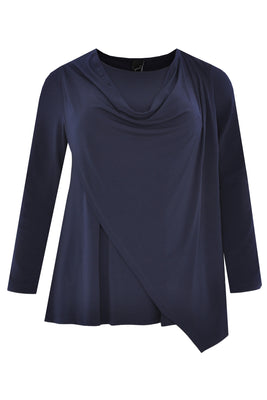 Tunic DOLCE zipped overlay - blue - #4