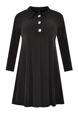 Dress stone buttons DOLCE - black  - #4