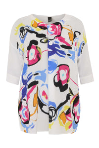 Tunic buttoned CORDOBA - white - #4