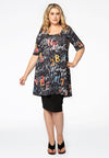 Tunic wide bottom LETTERS - black - #2