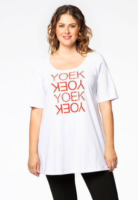 Tunic flare YOEK - white  - #1