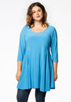 Tunic princess seams DOLCE - blue