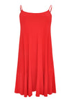 Dress spaghetti straps DOLCE - red - #4