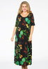 Maxi Dress TROPICAL - white 