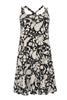 Dress frill PAISLEY FLOWER - white  - #4