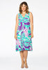 Dress pleated SWIRL - purple  - #2